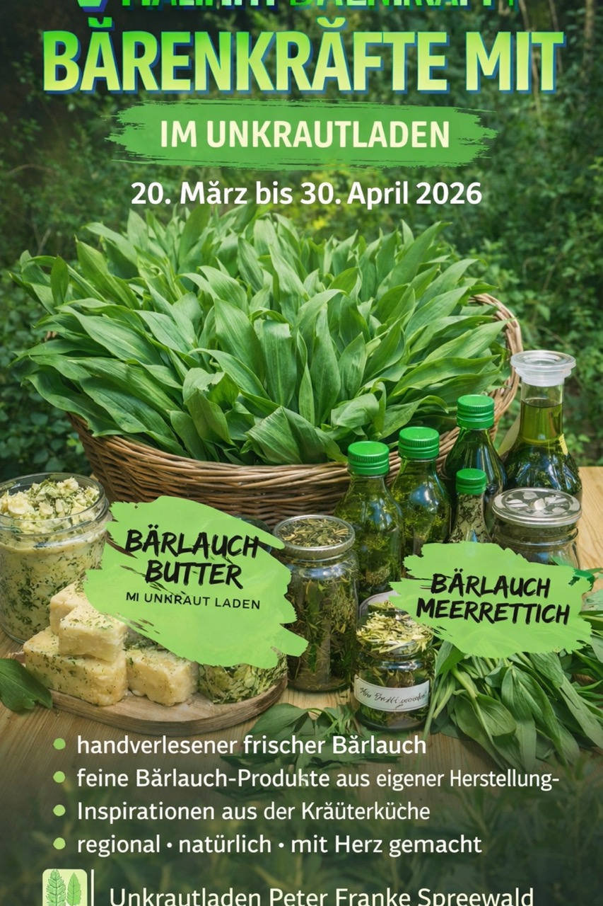 Bärlauchzeit im Unkrautladen